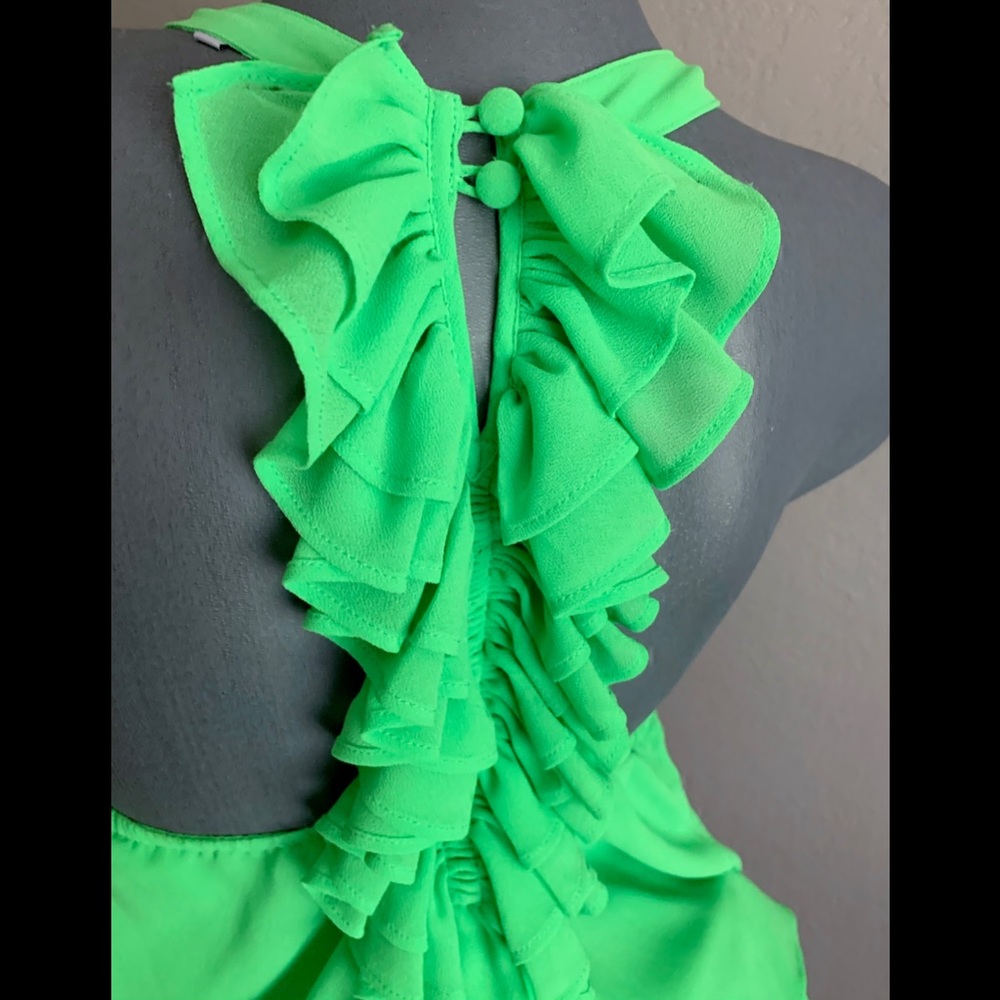 Naked Zebra Ruffled Back Top Small - Picture 5 of 9